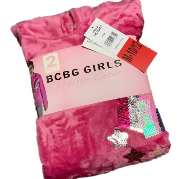 BCBG Girl's Jogger Hoodie Set Size Medium NWT - Picture 6 of 7